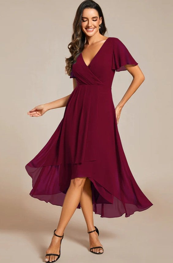 green emerald velvet dress ASHLEYlauren Style 12219 main image 1